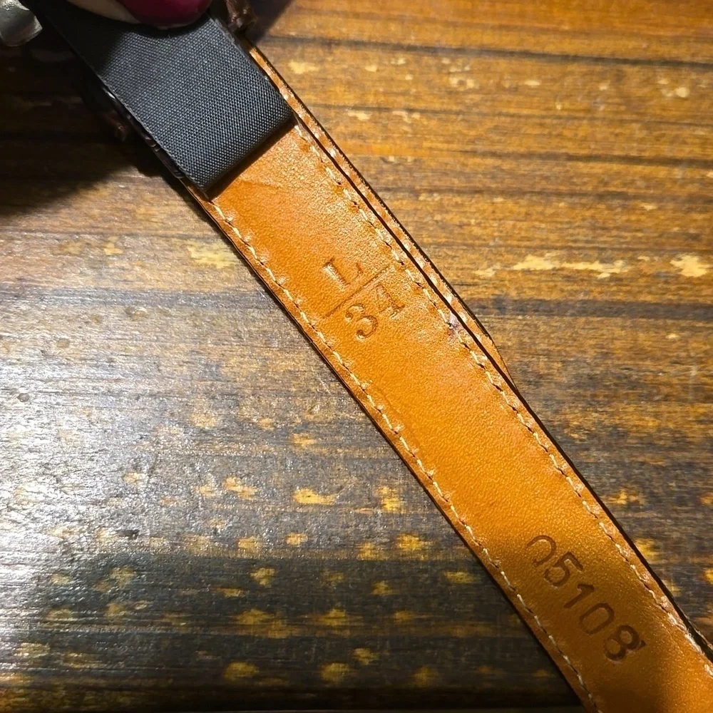 Brighton Women's Leather Belt Size Large 34